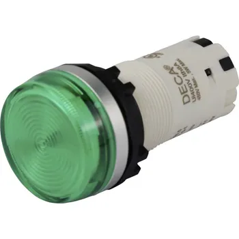 spínač DECA CP24P-3EQ4G světelný hlásič 24 V DC/AC 8 A (d x š x v) 29.9 x 20.5 x 55 mm IP66 1 ks