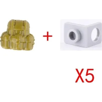 ostatní stavebnice Vojenské stavebnice mini cihly pro děti | lego komponenty - J-5KS