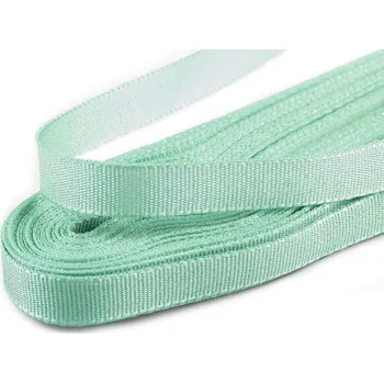 Galanterie Stuha taftová šíře 9 mm, barva 344 zelená šalvěj světlá