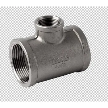 Fitinka T-kus redukovaný, 1.4408, ISO 228-1G, BSP, 3/4"x1/2"