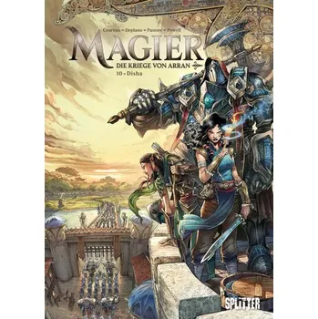 Komiks pro dospělé Magier. Band 10 - Die Kriege von Arran - Courtois, David