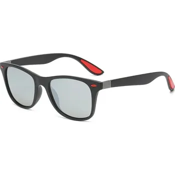 Polarizované sluneční brýle s UV400 ochranou a čtvercovým rámem - c9