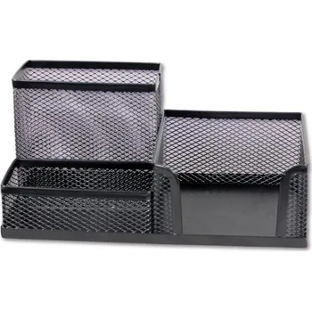 Drátěná krabička na lístky a tužky, černá