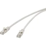 Renkforce RF-4724278 RJ45 síťové kabely, propojovací kabely CAT 5e F/UTP 5.00 m šedá s ochranou 1 ks