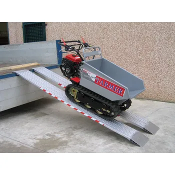 Nakládací rampa pro vozidlo Metalmec Hliníkové nájezdové rampy, pár, 2500x315 mm, 1066 - 1421 kg