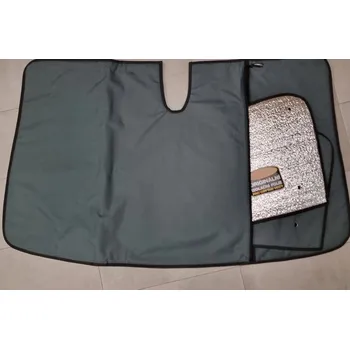 Plachta na motorové vozidlo Konig Sluneční clony VW Crafter 2017+ ( MAN TGE ) Varianta: Čelní sklo podšité s kapsou