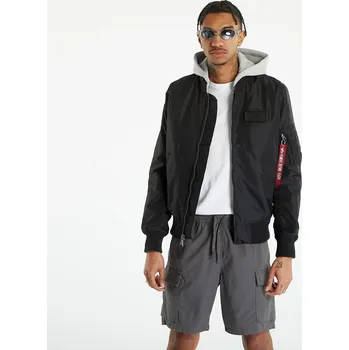 Bunda Alpha Industries MA-1 TT Hood Black S