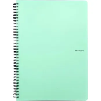 Zápisník Blok Pastelini, A5, linkovaný, zelený