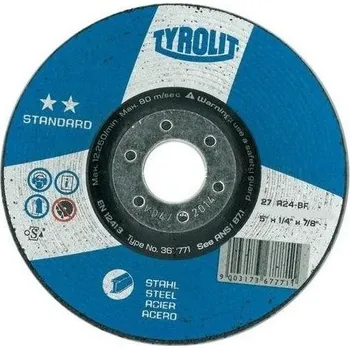 Brusný kotouč Flex 150 x 2,5 x 22 mm ocel Tyrolit Xpert