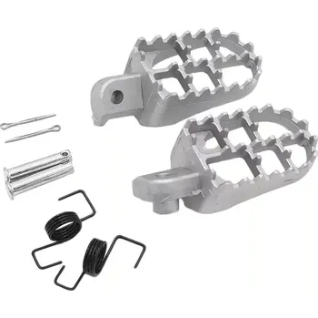 Řetězová sada pro motocykl univerzální stupačky na motorku - stříbrná