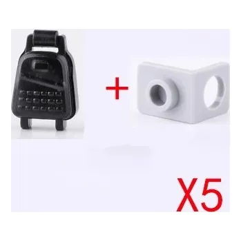 ostatní stavebnice Vojenské stavebnice mini cihly pro děti | lego komponenty - P-5PCS