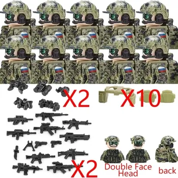 ostatní stavebnice Vojenské stavebnice pro děti s historickými figurkami | lego styl komponenty - LSEJ-10PCS 7030-2PCS