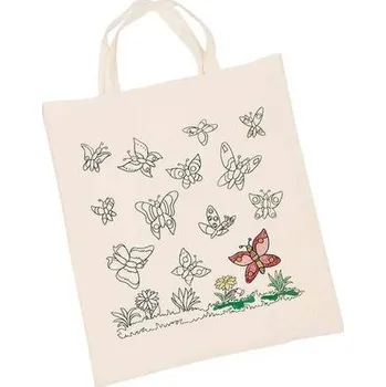 Set školních potřeb Torba do kolorowania - motylki