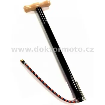 pumpička Hustilka LONG 480mm (Moto), dřevěná rukojeť