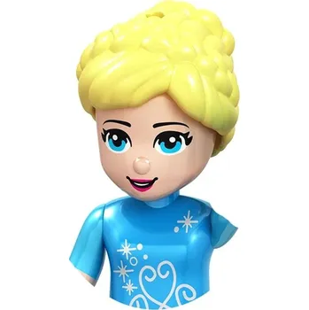 Dřevěná hračka Filmové postavičky a stavební bloky pro děti - F009