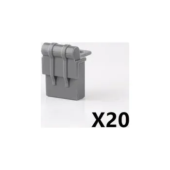 ostatní stavebnice Vojenské stavebnice mini cihly pro děti | lego komponenty - F-20PCS