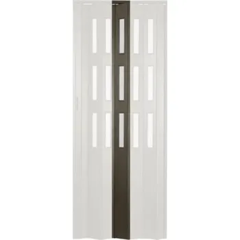 Interiérové dveře Přídavná lamela GAMA 200 cm ořech tmavý sklo