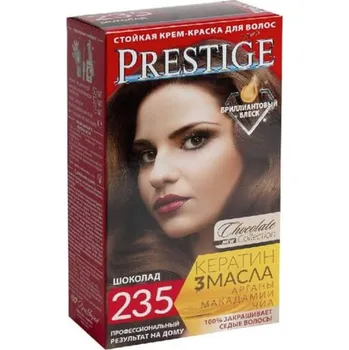 Barva na vlasy Vip's Prestige permanentní krémová barva na vlasy 235 čokoláda 115 ml