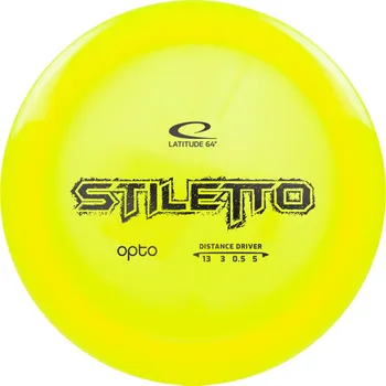 Disc golf Latitude 64° STILETTO Opto Line Barva: Bílá, Váha: 176 g