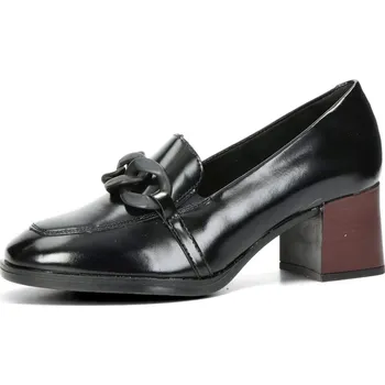 Dámské polobotky Remonte dámské kožené polobotky - černé