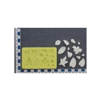 Silikonová forma - Lístečky mini č.448