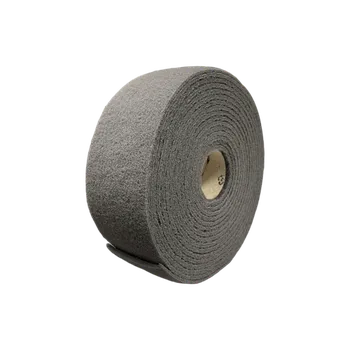 Brusný papír RADEX brusné rouno - šedé ULTRA JEMNÉ [ROLE] 115 mm × 10 m