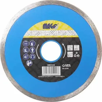 Řezný kotouč Diamantový kotouč celoobvodový 115x22,2mm