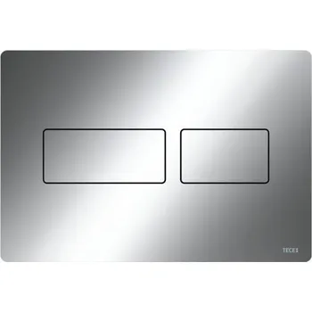 Tece TECEsolid ovládací tlačítko, pro 2 množství splachování, nerez ocel, chrom lesk (9240431)