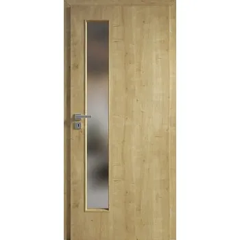 Interiérové dveře Interiérové dveře ZENIT 22 90P S3D dub přírodní prosklené