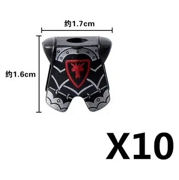 ostatní stavebnice Středověké vojenské stavebnice rytířů a štítů, vlajky - KJB4-10KS