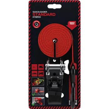 Upínací popruh QUICKLOADER Pás hybrid 0,8t/ 4,5m 2ks magnet šířka 25mm