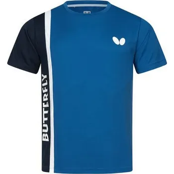 Tričko BUTTERFLY Saijo modré modrá XS