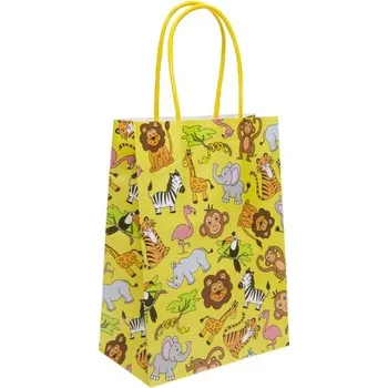 Dárková taška Dárková taška divoká zvířata 16x22x9 cm