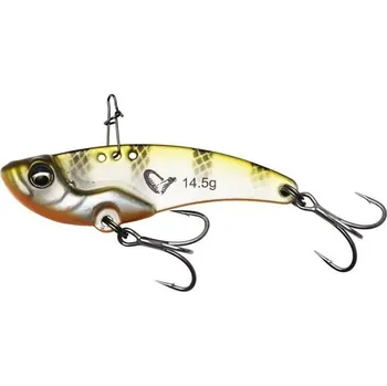 Umělá nástraha SAVAGE GEAR Cikáda VIB BLADE 5.5CM 14.5G SINKING OLIVE SILVER STRIPES 5,5cm/14,5g 71447