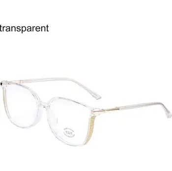 Počítačové brýle Módní dámské brýle proti modrému světlu TR90 - Anti Blue Light,Průhledný