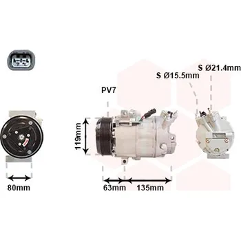 Kompresor klimatizace Kompresor, klimatizace VAN WEZEL 4300K389
