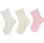 Dětské ponožky z bavlny výhodné balení 3 páry 8322427 Sterntaler Velikost: 19-22