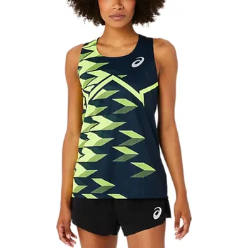 Tílko ASICS WOMEN LIGHT GRAPHIC SINGLET 2092a429-410 Velikost L