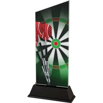 Akrylátová trofej CAS0140, Výška | Barva 16,5 cm