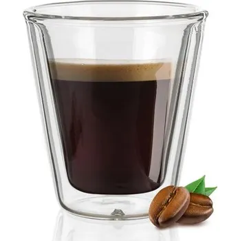 Sklenice Hrnek na espresso - dvojité sklo, 70 ml