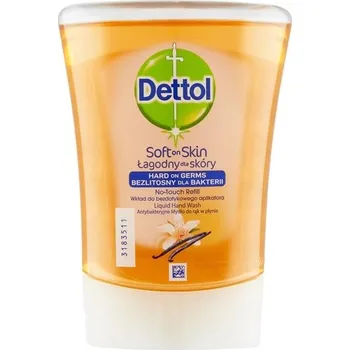 Mýdlo Náhradní náplň do dávkovače Dettol,vanilka 250 ml