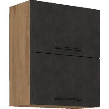 Kuchyňská linka ZEATA, horní skříňka 60 GU-72 2F, korpus: dub lancelot, dvířka: matera + vyzvednutí ZDARMA