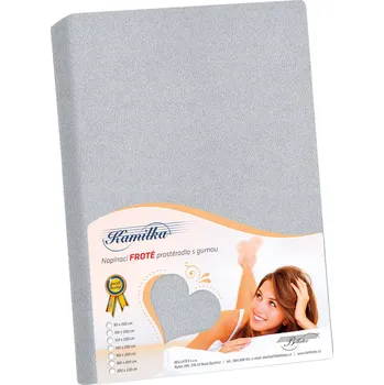 Prostěradlo Bellatex Kamilka froté prostěradlo 90 x 200 cm