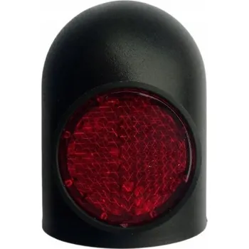 Krytka na tažné zařízení Plastová krytka závěsu tažného zařízení s červenou odrazkou | DOBMAR