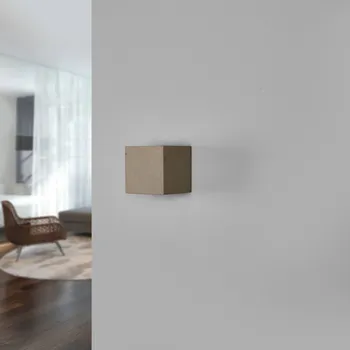 Lampička Nástěnné svítidlo Lindby Jayden v hranatém tvaru, sada 2 kusů šedá 1 x 40 W - Doprava zdarma