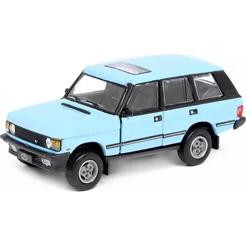 autíčko Land Rover Range Rover Classic LSE 1992 LHD modrý 1:64 - BM Creations Land Rover Range Rover Classic LSE 1992 - kovový model auta