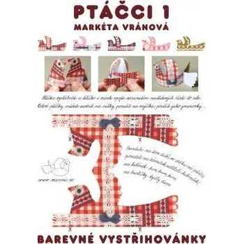 omalovánky Barevné vystřihovánky - Ptáčci 1