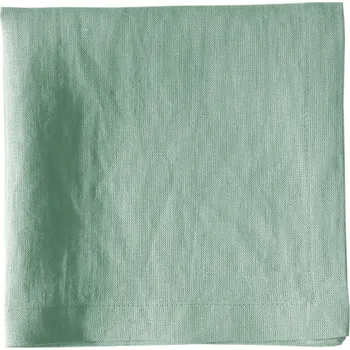 prostírání TULULUM Lněné ubrousky - mint, 40 x 40 cm, 2&nbsp;ks v sadě