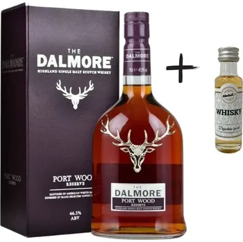 Whisky Dalmore Port Wood 0,7l 46,5% GB + miniatura