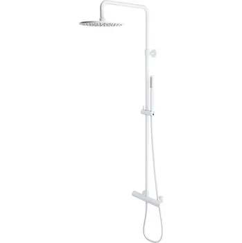 Sprchový set Termostatický sprchový systém na stěnu OMNIRES BÍLÁ MATNÁ Y1244SUWM